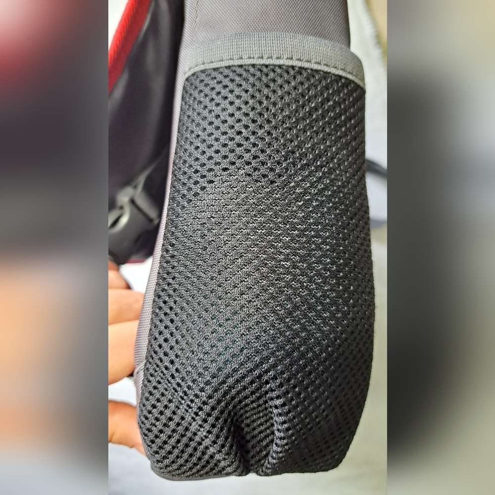 Samsonite Modern Laptop Computer Bag Shouldecross Charcoal Heather - Picture 8 of 15